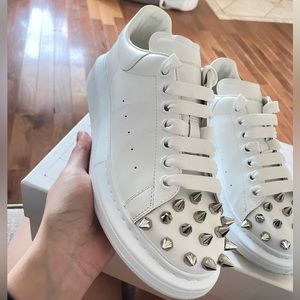 Alexander McQueen oversize punk stud sneaker (women)OFFERS?
